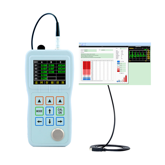 Laboao High Quality Ultrasonic Thickness Gauge LP-5/LP-5DL High Precision Thickness Testing Gauge