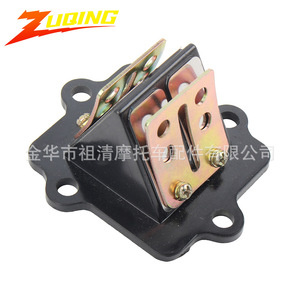 Conjunto de válvula de láminas Zuqing para carburador Yamaha Jog50 Minarelli de 2 tiempos, válvula de láminas simple Vs236 - Product Image 1