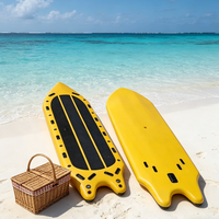 Planche à pagaie gonflable en EVA et PVC robuste et durable pour enfants, lacs et rivières, loisirs aquatiques en plein air, camping