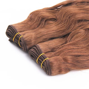 Extensiones de Cabello Humano Remy de Jazmín, Doble Trama, Voluminosas, Tejidas a Máquina, Rubias, de 18-24 Pulgadas - Product Image 1