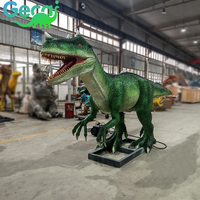 Modèles de dinosaures animatroniques de grande taille sur mesure pour les jardins et les centres commerciaux, fabriqués par une usine professionnelle
