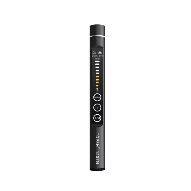 New Look Portable RF Wireless Signal Scanner Anti Spy Infrared Camera Detector with Remote Control PC Lightweight