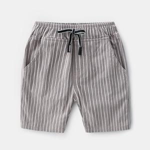 Pantalones Cortos Casuales con Tirantes de Algodón a Rayas para Niños, Producto Top 10 en Ventas en China - Product Image 4