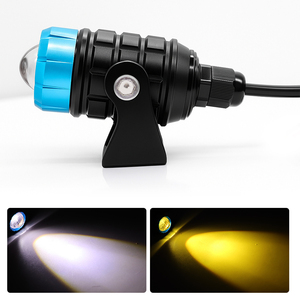 ไฟหน้า LED ขายดี กันน้ำ ไฟตัดหมอก U1 มินิสปอร์ตไลท์ สองสี ใช้แทนไฟเดิมสำหรับมอเตอร์ไซค์ รถบรรทุก ATV - Product Image 4