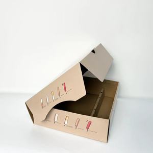 บรรจุภัณฑ์สุนัขข้าวโพดกระดาษพิมพ์แบบกําหนดเองกล่องฮอทดอกเกาหลี Takeaway - Product Image 6