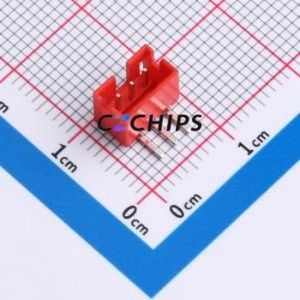 WAFER-PH2.0-3PWZ-R62 Wire-to-Board Pin Header Bent Lead Through Hole,P=2mm Connector 1x3P 2mm Right Angle Insert PH - Product Image 1