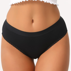 Nuevo Bikini Sexy 2024 de Algodón Tejido con Hilo, Cintura Baja, ODM, con Características de Secado Rápido y Antibacterianas - Product Image 6