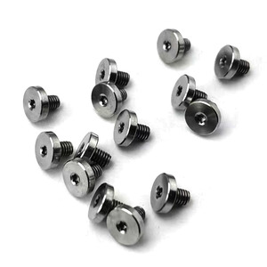 Mango de cuchillo personalizado tornillos de oro rosa Tornillos de alta calidad M3 M5 arcoíris <span class=keywords><strong>Chicago</strong></span> - Product Image 6