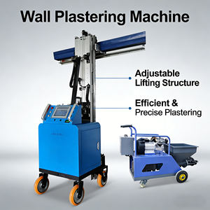 Máquina de Revestimiento de Paredes Automática para Cemento, Yeso y Mortero, Suministrada <span class=keywords><strong>por</strong></span> China, <span class=keywords><strong>Precio</strong></span> de Fábrica - Product Image 4