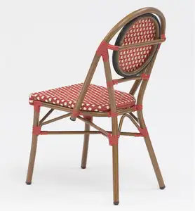 Cafe mobilya açık açık Paris Bistro yemek sandalyesi mobilya Cafe mobilya seti açık havada veya ind