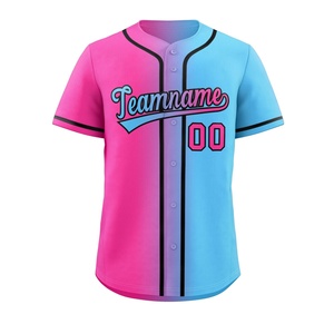 Vintage <b>Baseball</b> Uniforms Custom Retro Knitted 100% Cotton Short Sleeve T-Shirts for Men Women Manufacturer - Product Image 3