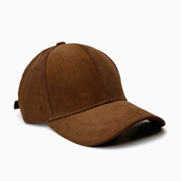 Gewone Pet Voor Man Trucker Hoeden Hoge Kwaliteit Custom Corduroy