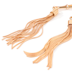 Gold Metal Nipple <b>Clamps</b> With Tassel Design F <b>Clamp</b> For Adult Use - Product Image 4