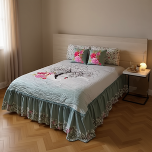 Edredón Doble Carla Depot Odile Swan con 2 Cojines, Ropa de Cama para Toda Temporada, Estilo Moderno - Product Image 2