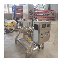 Machine à purée de tomates en acier inoxydable, 100L, à moteur à engrenages contrôlé par PLC, pour usage commercial, la plus vendue