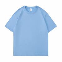 T-shirt en coton respirant 180 g/m² pour hommes et femmes, manches courtes, léger, décontracté, logo personnalisé disponible en gros