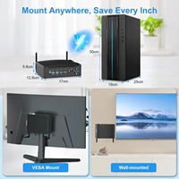 PC Industrial Integrado sin Ventilador Intel Core I5 8350U, Doble GbE LAN, 2 RS232, SIM 4G LTE, IoT Edge Gateway, Linux, Win 10, Automatización Industrial