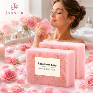 <span class=keywords><strong>Savon</strong></span> Chaleur <span class=keywords><strong>de</strong></span> Rose Jarnier – Hydratant Naturel Éclaircissant Visage & Corps – Barre <span class=keywords><strong>de</strong></span> <span class=keywords><strong>Savon</strong></span> Douceur pour le Bain et Soin Quotidien <span class=keywords><strong>de</strong></span> la Peau - Product Image 1