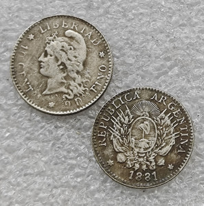 <span class=keywords><strong>1813</strong></span>(8R),1881(20C),1881(10C) ARGENTINA Monedas Conmemorativas de Estilo Antiguo, Regalos, Decoración del Hogar - Product Image 3
