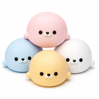 Nouveau jouet anti-stress en PU souple à récupération lente, en forme de boulette, texture réaliste effet argile, pour jeu sensoriel