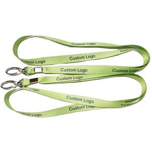DIY Heat Transfer Printing <b>Polyester</b> Nylon Mobile Phone <b>Lanyard</b> Work Badge Chest Card Custom <b>Lanyard</b> with logo - Product Image 1