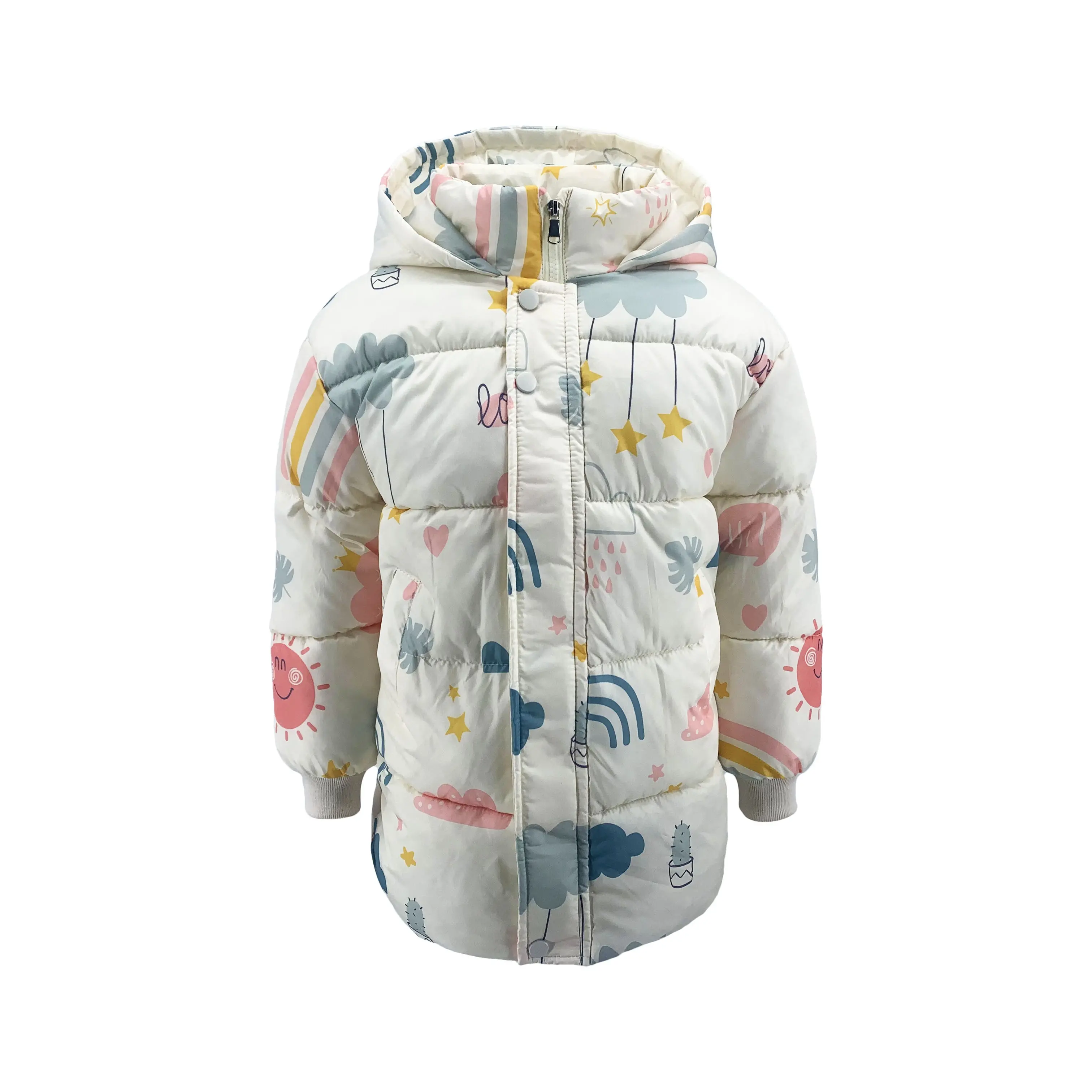 Abrigo de invierno para niños y niñas, chaqueta cálida acolchada gruesa, gran oferta, 2023