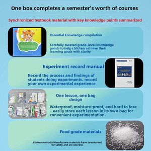 Nouvelle édition 2026 - Boîte <span class=keywords><strong>de</strong></span> matériel d'expérimentation scientifique pour l'école primaire - Recommandée par les enseignants pour les classes <span class=keywords><strong>de</strong></span> la 1ère à la 6ème (niveaux supérieur et inférieur) - Product Image 3