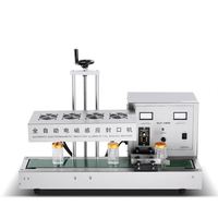 Machine de scellage par induction continue pour bouteilles en plastique certifiée GLF-1800 CE