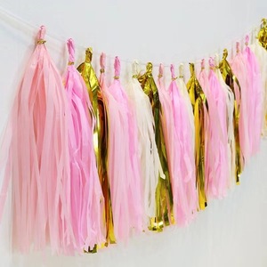 Colorful Paper <strong>Tassel</strong> Ribbon Decoration Party <strong>Balloon</strong> Decoration Birthday Wedding Scene Supplies Toy Paper <strong>Tassel</strong> - Product Image 5