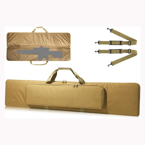 45 ''nhiệm vụ nặng nề Chiến Thuật Săn bắn súng đôi trường hợp nylon phạm vi lưu trữ Túi với dây đeo vai Giao thông vận tải Bao da cho ngoài trời - Product Image 1