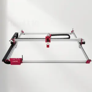 Nouveau Design routeur CNC et Machine de gravure Laser 1M x 1M Machine Laser entièrement métallique pour métal avec contrôle par application de téléphone