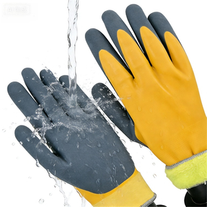 Gants de sécurité en caoutchouc acrylique thermique imperméable résistant au froid, vente en gros d'usine SNELL, vente chaude - Product Image 1