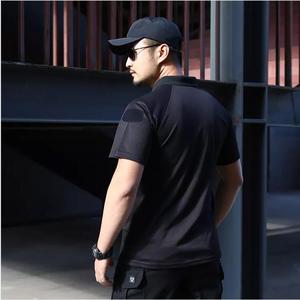 Camicia tattica a maniche corte ad asciugatura rapida camicia a maniche da esterno antigraffio e resistente all'usura - Product Image 6