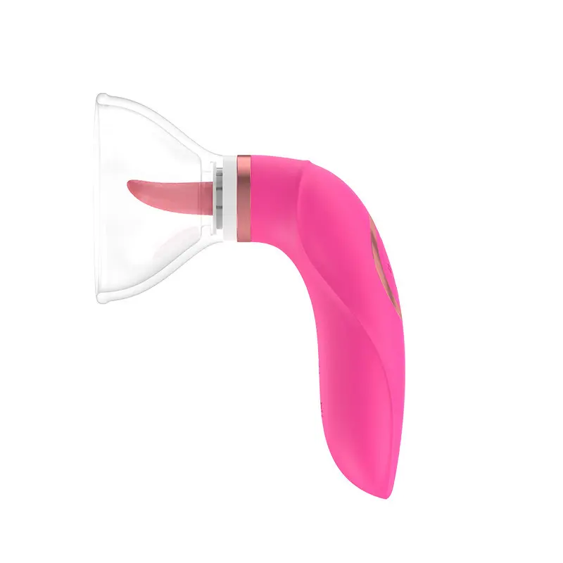 Klitoris saugen Zunge Vibrator Wiederauf ladbare Klitoris Zunge lecken Vibrator Adult Sexspielzeug für Paare Frau