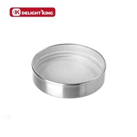 Grosir Stoples Kaca Borosilikat Bulat Kecil 250ml/500ml/750ml Ramah Lingkungan untuk Penyimpanan Makanan, Selai, Madu, dan Pengalengan dengan Tutup