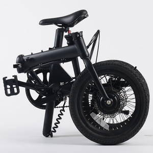 Vélo électrique pliable à une vitesse, système électronique intégré, <span class=keywords><strong>moteur</strong></span> <span class=keywords><strong>de</strong></span> moyeu avant, cadre en alliage d'aluminium, 16 pouces, E-pliable, vente chaude - Product Image 2