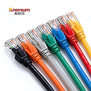 <span class=keywords><strong>Cable</strong></span> de Red Gigabit Kneysum CAT6 CAT6A CCA SFTP, <span class=keywords><strong>Cable</strong></span> de Conexión RJ45 para Computadora - Product Image 1
