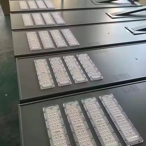 6000K 60W/120W Luz de calle LED todo en uno IP66 Panel solar impermeable para uso en carretera al aire libre Hecho de plástico Rohs Saa Gs Certificado - Product Image 3