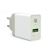 Garantie 24 mois, chargeur rapide 18W le plus vendu, charge rapide 3.0, port USB, chargeur pour Galaxy S8/S7/S6/Edge/Plus et plus encore
