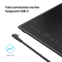 Huion H580X 8*5 Inci Desain Ramping dan Modis Tablet Gambar Digital Interaktif dengan Pena untuk Menulis dan Menggambar