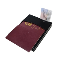 Escáner de pasaporte USB SDK ICAO9303 gratuito, agente de viaje, libre de impuestos, aeropuerto, hotel, OCR, MRZ, lector de tarjetas de identificación, stock para licencia de conducir