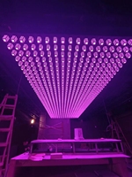 6 colonnes LED Pixel Corn light led panneau mural pour plafond