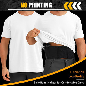 Neoprene Carry Gun Holster for <strong>Handguns</strong> Gun <strong>Holder</strong> Belt&amp;Carrier - Product Image 4