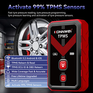 Fabrika Toptan Satış KONNWEI TPMS Programlama Aracı +OBD Yeniden Öğrenme Aracı + 4 adet Lastik Basınç Sensörü - Product Image 2
