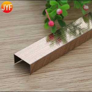 ZZ5403 Custom 316 Decorative Metal Ceramic Tile <strong>Edging</strong> Stainless Steel Tile Trim <strong>for</strong> <strong>Floor</strong> - Product Image 5