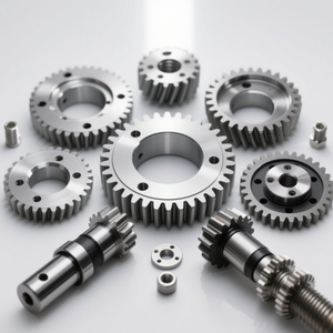 Custom Carbon Steel Milling Turning Machining CNC Milling Steel Gears CNC Gear Parts Parts Service - Product Image 1