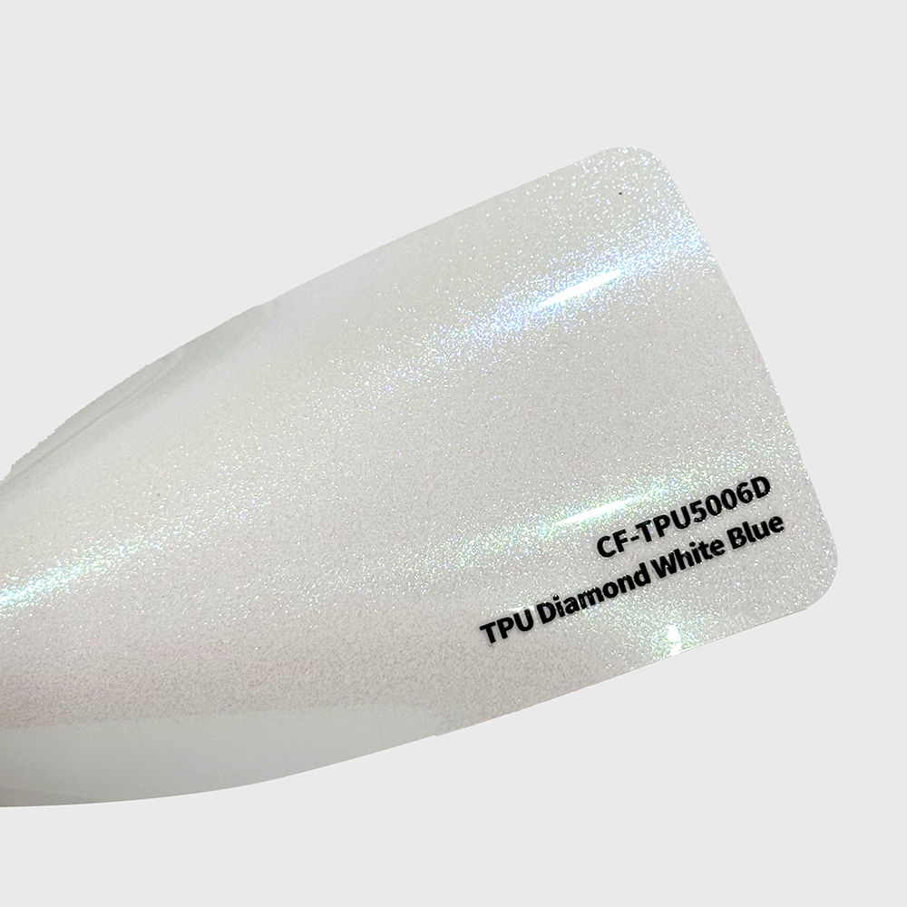 TPU Diamond White Blue