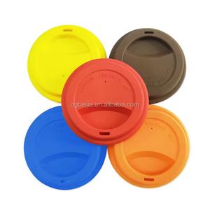 Eco-Friendly Reusable Silicone Cup Cover Food Grade Portable <b>Lid</b> <b>for</b> Tea Cups Coffee <b>Mugs</b> Saucers Classic Modern - Product Image 5