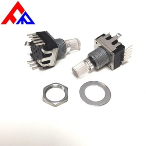 Encodeur rotatif RVB éclairé EC12 avec interrupteur poussoir LED et potentiomètre à 24 positions pour appareils électroménagers - Product Image 6