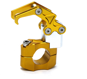 CNC de oro de la motocicleta vehículos titular <span class=keywords><strong>llevar</strong></span> casco bolsa de suspensión de gancho - Product Image 4
